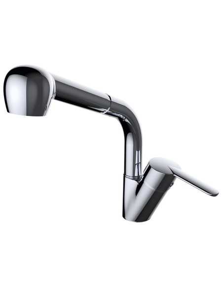 Grifo de cocina monomando 240mm 2 Funciones S12 Urban Extraíble Cromado