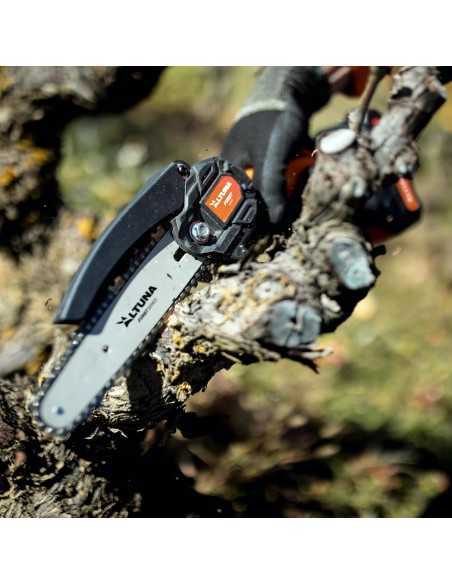 Motosierra a Batería ALTUNA AF150 21V Cadena de Titanio - 800W