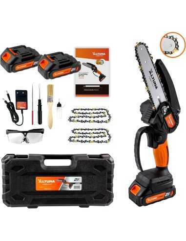 Motosierra a Batería ALTUNA AF150 21V Cadena de Titanio - 800W