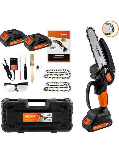 Motosierra a Batería ALTUNA AF150 21V Cadena de Titanio - 800W