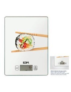 Báscula electrónica de cocina EDM. Capacidad de hasta 5 kg con precisión de 1 g y pantalla LCD. Compra ahora y mide tus ingredie 2