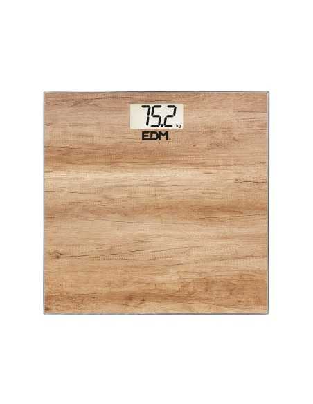 ?Báscula de baño digital EDM 07531, precisión y diseño moderno. ¡Compra online ahora!