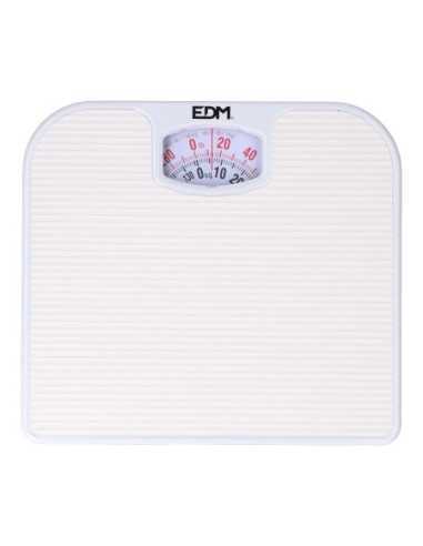 ?Báscula de baño mecánica EDM, diseño resistente y superficie antideslizante. ¡Compra online ahora!