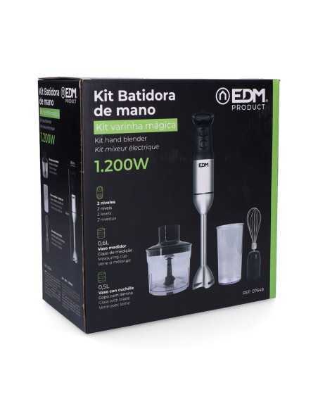?Batidora de mano EDM 1200W, potencia y accesorios para tu cocina. ¡Compra online ahora!?