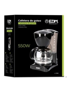 ?Cafetera de goteo EDM 6 tazas 550W, diseño compacto y funcional. ¡Compra online ahora! 2