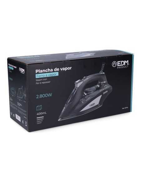 ?Plancha de vapor EDM 2800W, potencia y precisión para tu ropa. ¡Compra online ahora!