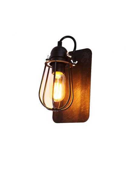 ?Aplique de pared vintage EDM, estilo industrial y luz cálida. ¡Compra online ahora!?