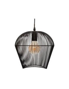 LAMPARA TECHO NEGRO E27 COL AJENA 26x25 *OFERTA*