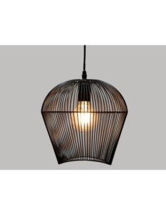 LAMPARA TECHO NEGRO E27 COL AJENA 26x25 *OFERTA* 2