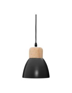 LAMPARA TECHO NEGRO 15x19 E14 BOMBILLA NO INCLUIDA *OFERTA*