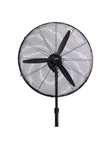 ?Ventilador de pie industrial EDM 180W, potencia y altura regulable. ¡Compra online ahora!
