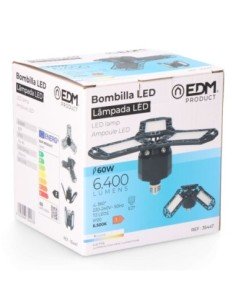 ?Bombilla LED Leaf E27 60W, luz fría potente y diseño plegable. ¡Compra online ahora! 2