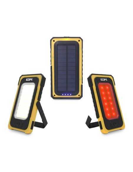 ?Linterna LED solar recargable EDM, versatilidad y potencia. ¡Compra online ahora!