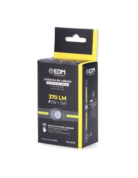 ?Linterna de cabeza LED EDM, iluminación potente y manos libres. ¡Compra online ahora!