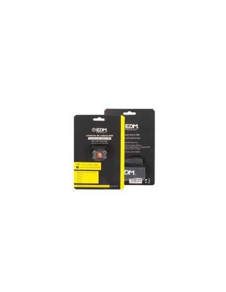 ?Linterna frontal LED EDM 8W, iluminación potente y manos libres. ¡Compra online ahora!