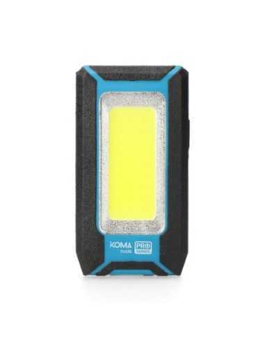 ?Linterna LED COB 8W Koma Tools, potente, recargable y versátil. ¡Compra online ahora!