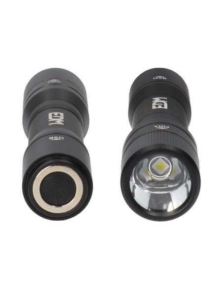 ?Linterna LED 20W EDM, potencia, recarga USB y función Power Bank. ¡Compra online ahora!