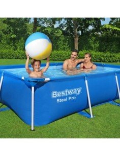 Piscina BESTWAY 259x170x61cm 2300L | Tratamiento eficaz para 2
