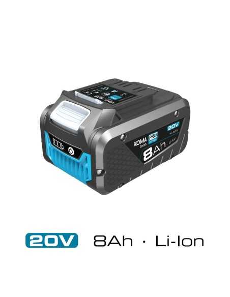 ?Batería Li-Ion 20V 8.0Ah EDM, potencia y autonomía para tus herramientas. ¡Compra online ahora!