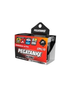 Adhesivo PEGATANKE EPOXICO Acero Negro 32g