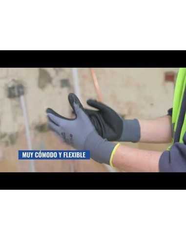 Guantes de PVC JUBA Nylon sin costuras H5140: ¡Compra online y descarga la ficha tecnica con todos los detalles!