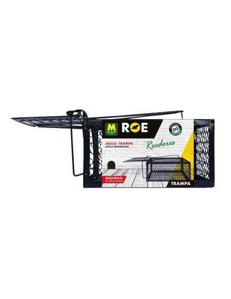 ROE JAULA TRAMPA PARA ROEDORES 20X10.5X10.5