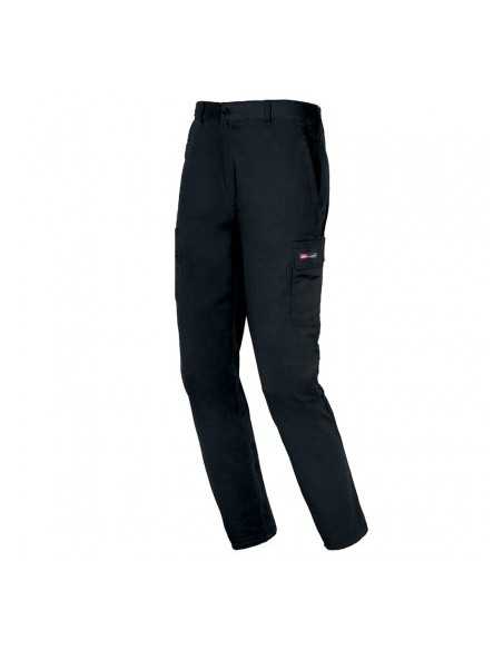 Pantalón Algodón Easy Stretch Negro T-XL | Ropa laboral