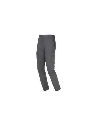 Pantalón Algodón Easy Stretch Gris T-S | Ropa laboral