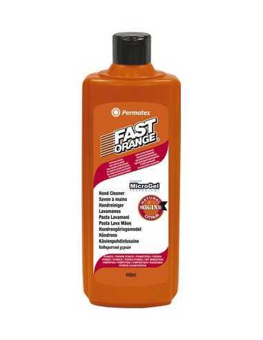 Lavamanos Fast Orange Permatex: elimina grasa y suciedad con limpieza profunda y cuidado de la piel