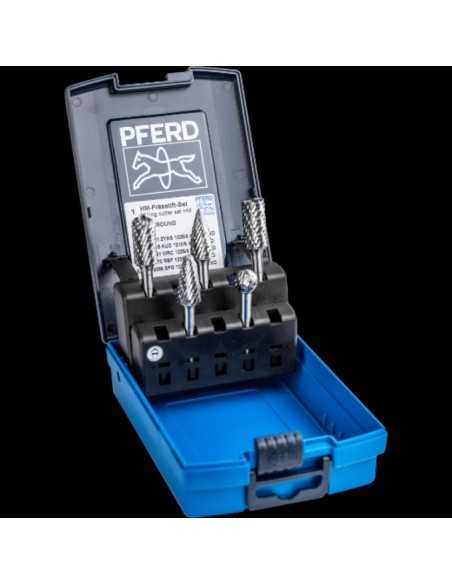 Fresas Juego PFERD Metal Duro Alto REndimiento MD 1412 M6