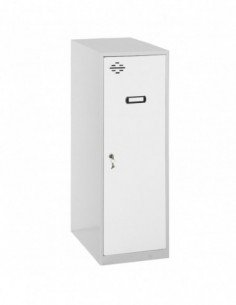 Taquilla SIMONLOCKER Montado Mini 915x300x500 mm GR/BC | Taquilla metálica SimonLocker para vestuarios y oficinas 2