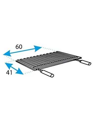 Parrilla para barbacoa IMEX EL ZORRO 60x41 cm INOX