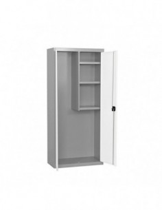 Armario Taquilla SIMON LOCKER Profesional Monobloque CLEANING 180x80x40 2/3 Gris/Blanco | Taquilla metálica SimonLocker para ves 2