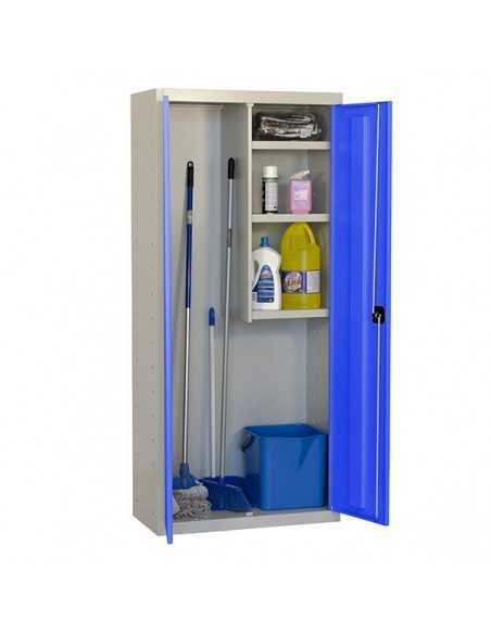 Armario Taquilla SIMON LOCKER Profesional Monobloque CLEANING 180x80x40 2/3 Gris/Azul