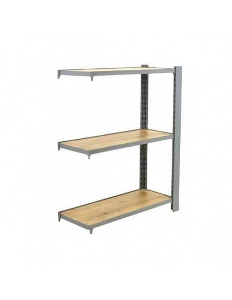 Estantería SIMONRACK Officlick 3/400 wood a.m. Gris/roble nodi