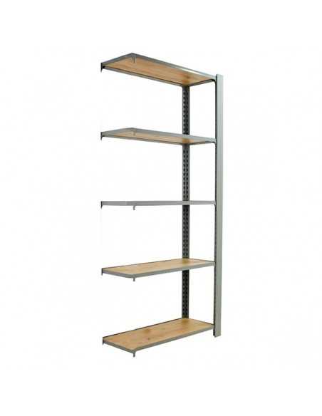 Estantería SIMONRACK Officlick 5/300 wood a.m. Gris/roble nodi