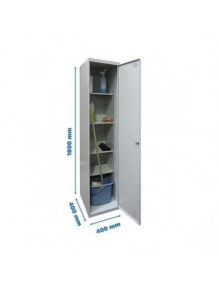 Armario Taquilla SIMON LOCKER PROF.Monobloque CLEANING 180x40x40 1/4 Gris | Taquilla metálica SimonLocker para vestuarios y ofic