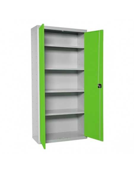 Casilleros SIMON LOCKER Profesional Monobloque MULTI. 180x100x40 2/4 Gris/Verde