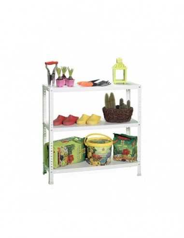 Estantería SIMONCLASSICS Comfort mini 3/400 900 galvanizado | Estantería metálica SimonRack para cargas de 300 kg