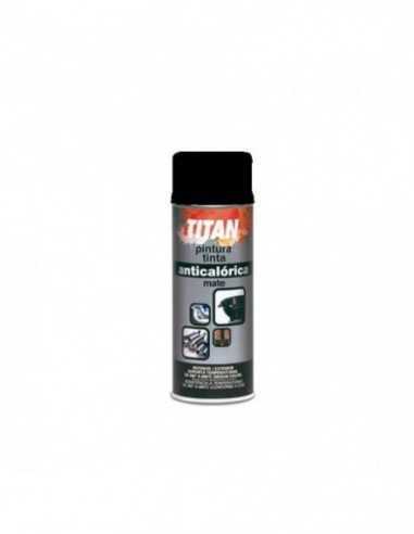 Pintura en Spray TITAN anticalórica Negro 200 ml TINTALUX |