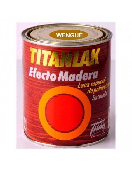Pintura Laca TITANLAK efecto Madera Wengué 750 ml TINTALUX