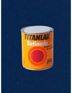 Pintura Laca TITANLAK Satinado Azul Marino 750 ml TINTALUX
