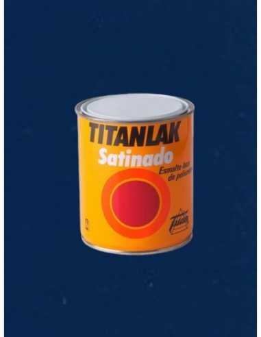 Pintura Laca TITANLAK Satinado Azul Marino 750 ml TINTALUX