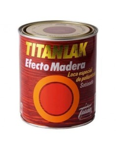 Pintura Laca TITANLAK Efecto Madera Nogal 375 ml TINTALUX |