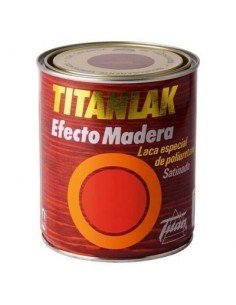 Pintura Laca TITANLAK Efecto Madera Nogal 375 ml TINTALUX |