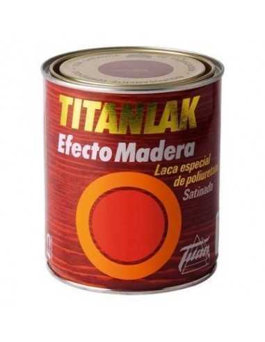 Pintura Laca TITANLAK Efecto Madera Nogal 375 ml TINTALUX |