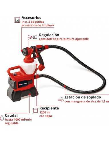 PISTOLA DE PINTAR BATERIA TE-SY 18/90