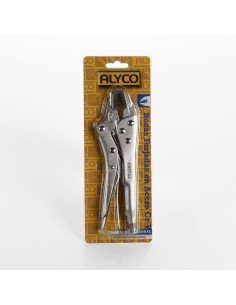 TENAZA GRIP BOCAS RECTAS 235mm ALYCO VERSATIL Y RESISTENTE