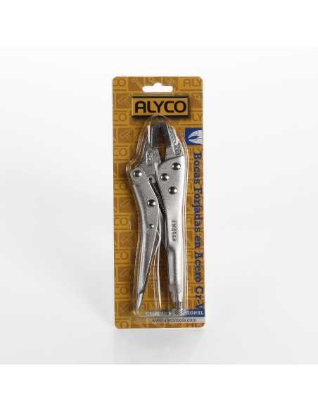TENAZA GRIP BOCAS RECTAS 235mm ALYCO VERSATIL Y RESISTENTE