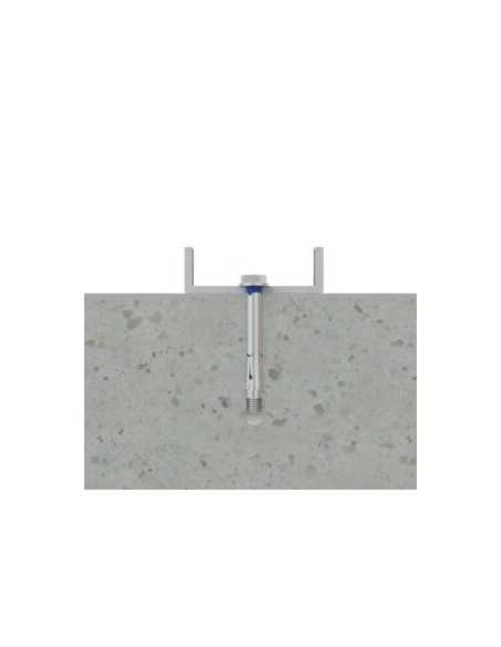 Anclaje Metálico Camisa Antigiro Tornillo Exagonal 6.8 M8 10X60 Box (100)